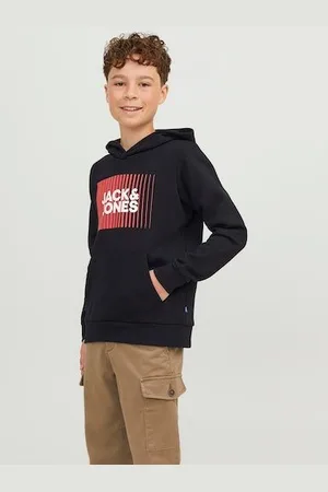 JACK & JONES Hoodie JJECORP LOGO SWEAT HOOD PLAY NOOS JNR