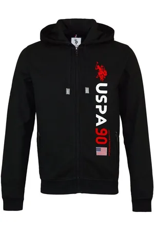 U.S. Polo Assn. Kapuzensweatjacke Jacke Hooded Sweatjacket USPA 90 (1-tlg) - Verkäufer: fashioncore