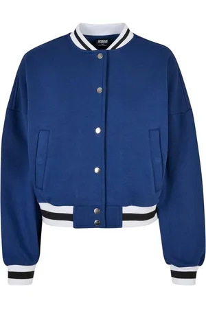 Urban classics Collegejacke Damen Ladies Oversized College Sweat Jacket (1-St)