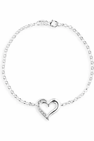 HEARTBREAKER Armband Armkette Herz Silber mit Zirkonia LD DH 81 - Verkäufer: Schmuck-Uhren-Trends