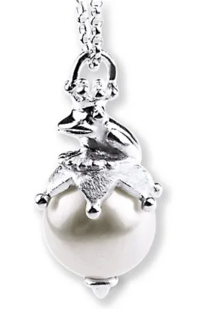 HEARTBREAKER Kettenanhänger Anhänger froggy Silber mit Muschelkernperle weiß LD FG 32 PW-W - Verkäufer: Schmuck-Uhren-Trends