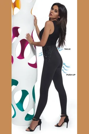Basbleu Shapingleggings mit Schnürung, formend Damen Leggings Push-up - Verkäufer: Firstclass Trendstore