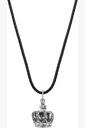 Rebel & Rose Kette mit Anhänger NL024-S-70 Royal Crown Unisex Halskette 70cm - Verkäufer: Timeshop24