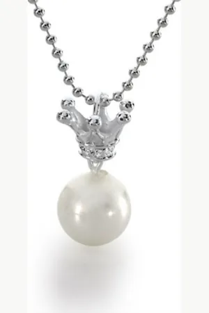 HEARTBREAKER Kettenanhänger Anhänger Silber mit Muschelkernperle und Zirkonia LD LP 42 - Verkäufer: Schmuck-Uhren-Trends