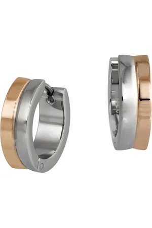 Amello Paar Creolen Ohrringe Edelstahl Creolen 16mm (Creolen), Damen Creolen Edelstahl, vergoldet Roségold 333 , rosegold - Verkäufer: Fit4Style Silberschmuck - IMPPAC