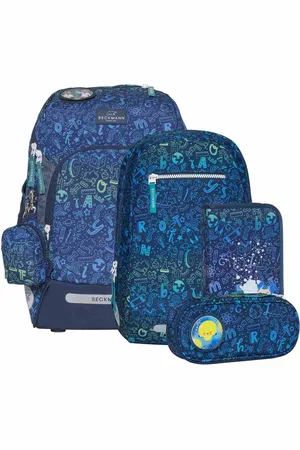 Beckmann Schulranzen Schulranzenset Active Air FLX - 6-Tlg. Set Science - Verkäufer: Ranzenmaxx