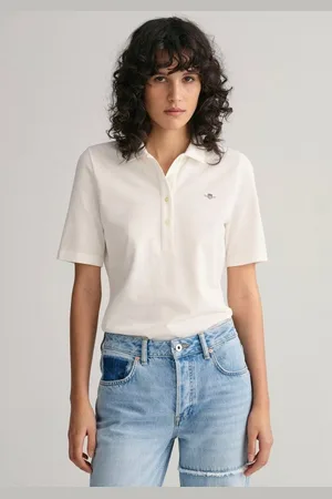 GANT Poloshirt SLIM SHIELD KA PIQUE POLO mit grafischer Logostickerei auf der Brust
