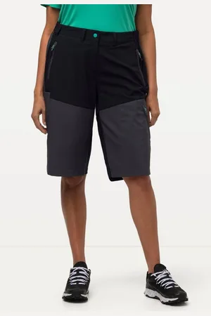 Ulla Popken Shorts Nordic-Walking-Shorts wasserabweisend Zipptaschen - Verkäufer: Popken Fashion Group