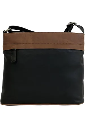 Cinino Handtasche Alessia (1-tlg), Umhängetasche Ledertasche mit verstellbaren Schulterriemen - Verkäufer: