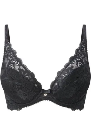 Gossard Dekolleté-BH Gypsy Tiefer "V" Push-Up BH Black 70 E (V-Push-Up BH, glatte Spitze) - Verkäufer: maria-dee