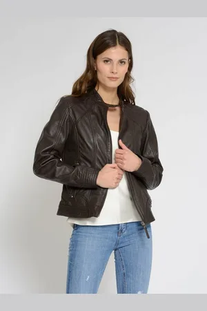 Mustang Lederjacke Blanca