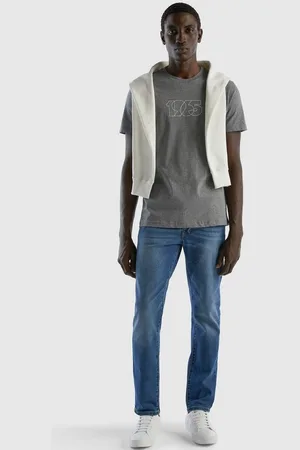 Benetton Stretch-Jeans im 5-Pocket-Look