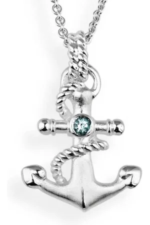 HEARTBREAKER Kettenanhänger Seaside Anhänger Anker Silber mit Topas LD SD 33 - Verkäufer: Schmuck-Uhren-Trends