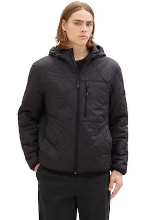 TOM TAILOR Steppjacke mit Logo-Badge am Ärmel