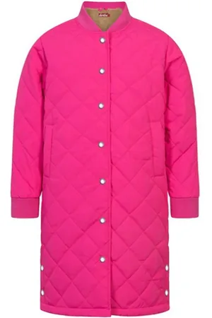 Derbe Steppmantel Quiltby Long Cozy pink glo/caramel - Verkäufer: Melange-shop