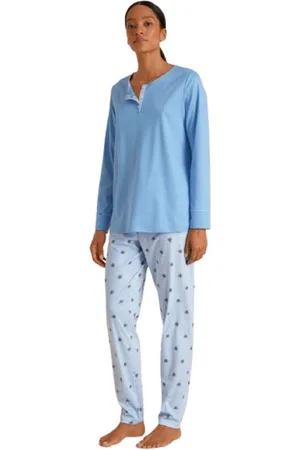 Calida Pyjama Damen Pyjama 44553 placid blue (1 Stück, 1 tlg., 1 Stück) - Verkäufer: Mein Style