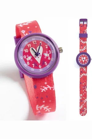 Djeco Quarzuhr Kinder Armbanduhr in buntem Design - Verkäufer: Schenken & Spielen