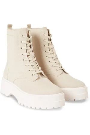 Tommy Hilfiger FEMININE ESSENTIAL CANVAS BOOT Schnürboots mit Profilsohle