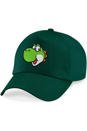 Blondie & Brownie Baseball Cap Kinder Yoshi Face Stick Patch Mario Luigi Peach Super Retro - Verkäufer: Hubihu