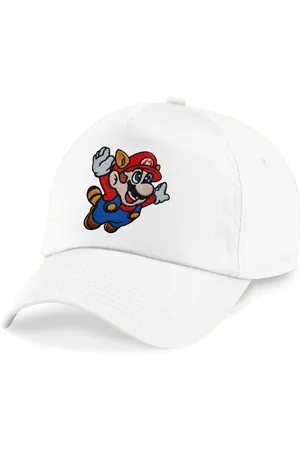 Blondie & Brownie Baseball Cap Kinder Mario Fligh Stick Patch Luigi Peach Super Retro Konsole - Verkäufer: Hubihu