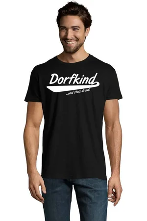 Blondie & Brownie T-Shirt Herren Dorfkind und stolz drauf! - Verkäufer: Hubihu
