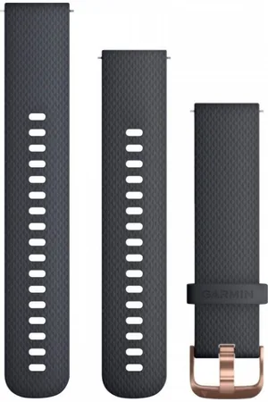 Garmin Smartwatch-Armband Quick Release 20 mm - Ersatzarmband - granitblau/rosegold - Verkäufer: Price-Guard