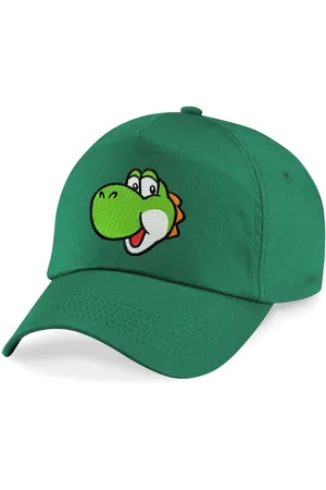 Blondie & Brownie Baseball Cap Kinder Yoshi Face Stick Patch Mario Luigi Peach Super Retro - Verkäufer: Hubihu