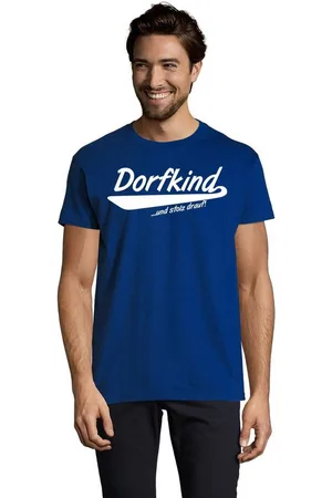 Blondie & Brownie T-Shirt Herren Dorfkind und stolz drauf! - Verkäufer: Hubihu