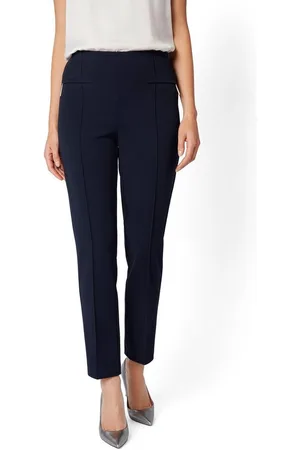 Hermann Lange Stretch-Hose Lea mit Bügelfalte