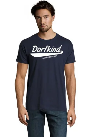 Blondie & Brownie T-Shirt Herren Dorfkind und stolz drauf! - Verkäufer: Hubihu