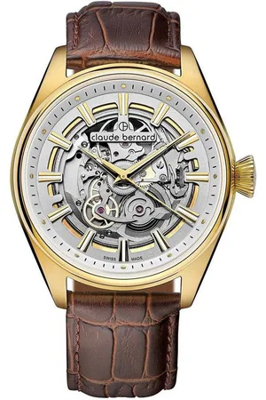 Claude Bernard Automatikuhr 85307.37JC.AID Herren Uhr Automatik Proud Heritage Skeleton - Verkäufer: Uhren Schiesl