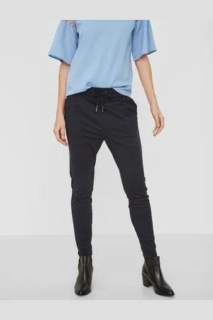 VERO MODA Jogger Pants VMEVA MR LOOSE STRING PANT GA NOOS hinten mit elastischem Bündchen