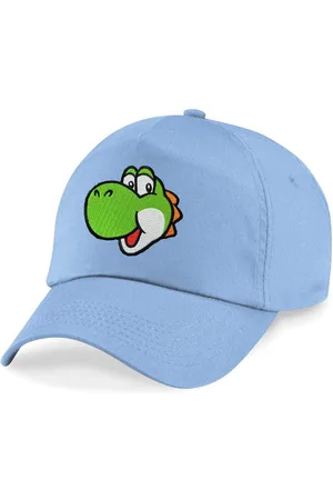 Blondie & Brownie Baseball Cap Kinder Yoshi Face Stick Patch Mario Luigi Peach Super Retro - Verkäufer: Hubihu