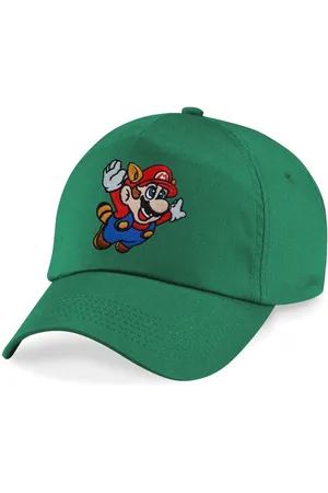 Blondie & Brownie Baseball Cap Kinder Mario Fligh Stick Patch Luigi Peach Super Retro Konsole - Verkäufer: Hubihu