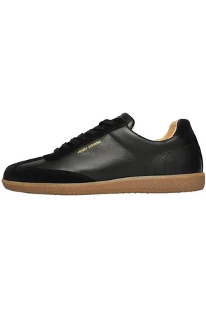 Henry Stevens Travis TIS Herrensneaker Sneaker Halbschuh Leder handgefertigt, sportlicher Freizeitschuh Herren