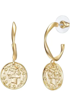 Lulu & Jane Paar Ohrhänger Münze gelbgold, Metall-Legierung - Verkäufer: Juvalia