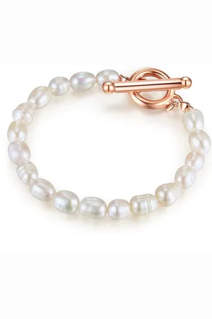 Lulu & Jane Perlenarmband roségold, Messing - Verkäufer: Juvalia