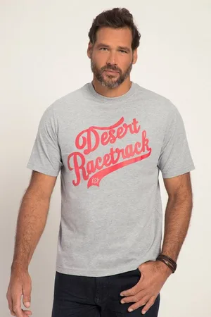 JP 1880 T-Shirt T-Shirt Halbarm Print Melange-Jersey - Verkäufer: Popken Fashion Group