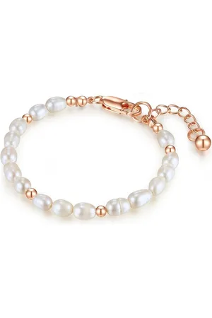 Lulu & Jane Perlenarmband roségold, Messing - Verkäufer: Juvalia