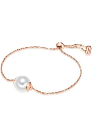 Lulu & Jane Perlenarmband roségold, Messing - Verkäufer: Juvalia