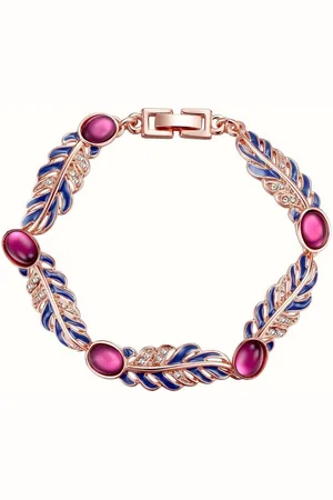 Lulu & Jane Armband Feder roségold, Metall-Legierung - Verkäufer: Juvalia