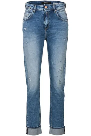 Replay Boyfriend-Jeans 10.5 OZ DARK INDIGO SUPER STRETCH DENIM - Verkäufer: Marco GmbH
