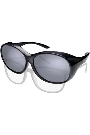 Active Sonnenbrille Überziehsonnenbrille Damen MEGA (inklusive Schiebebox und Brillenputztuch) Vintage Stil - Verkäufer: Fachversand Nagel