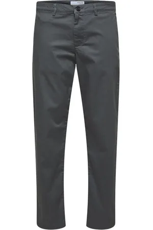 SELECTED Stoffhose SLH196-STRAIGHT-NEW MILES FLEX PANT NOOS