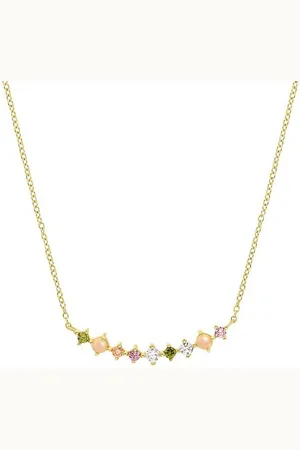 Noelani Kette ohne Anhänger Colorful Stone, 2036071, mit Zirkonia (synth)
