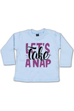 G-graphics Longsleeve Let´s take a nap Baby Sweater / Longsleeve T mit Spruch - Verkäufer: