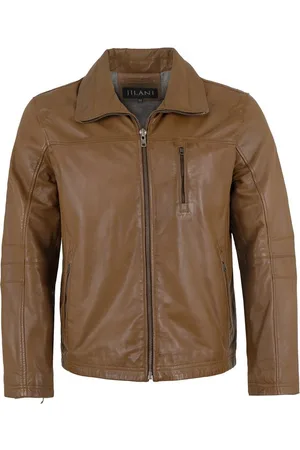 Jilani Lederjacke Ilmo - Herren Lederjacke Lammnappa hellbraun - Verkäufer: Lederjacken24