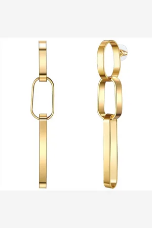Lulu & Jane Paar Ohrhänger gelbgold, Metall-Legierung - Verkäufer: Juvalia