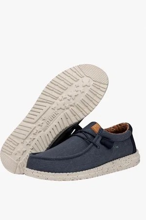 Hey dude Wally Washed Canvas Navy Sneaker - Verkäufer: Barnstorfer Mode- & Sporthaus