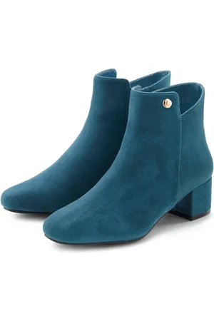 Lascana Stiefelette mit bequemen Blockabsatz, Ankle Boots, Stiefel VEGAN